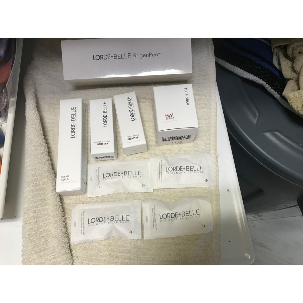 Lorde + Belle RegenPen Skincare Set Repair Serum HA3 Serum Booster Cartridges